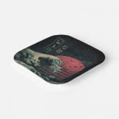 Die große Retrowelle Classic Pappteller (Gewinkelt)