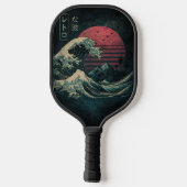 Die große Retrowelle Classic Pickleball Schläger (Rückseite)