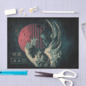 Die große Retrowelle Classic Seidenpapier (Handwerk)