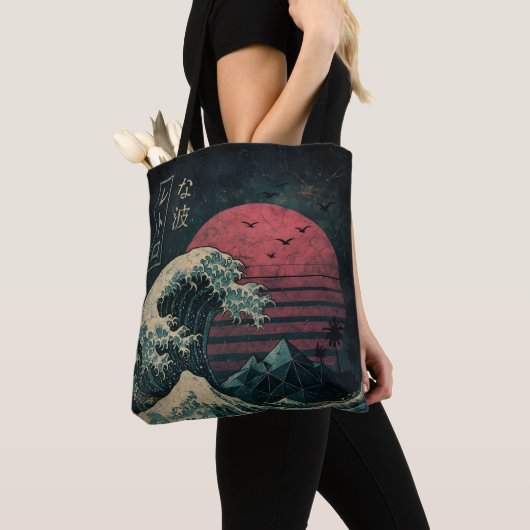 Die große Retrowelle Classic Tasche (Von Nahem)