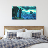 Die große Rettung Leinwanddruck (Insitu (Schlafzimmer))