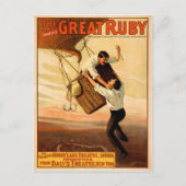 Die Große Ruby, 1899 Postkarte (Vorderseite)