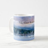 Die große Sacandaga - Batchlerville-Brücke Kaffeetasse (Vorderseite Links)