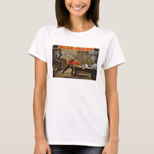 "Die große Sägemühle-Szene", Plakat für 'Blue T-Shirt