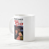 Die große schlafende Raymond Chandler Buchabdeckun Kaffeetasse (Vorderseite Links)