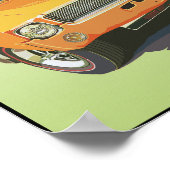 Die große schlechte Orange Poster (Ecke)