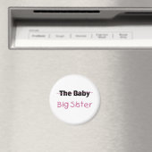 Die große Schwester des Babys Magnet (In Situ (Geschirrspüler))