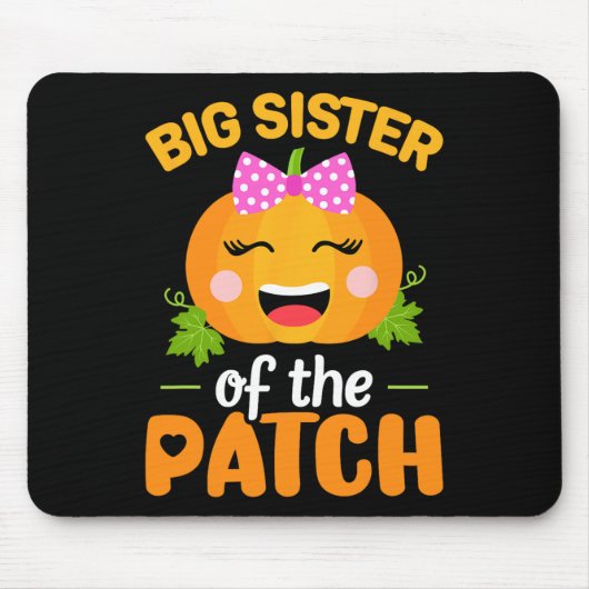 Die große Schwester des Patchpumpen Halloween Fami Mousepad (Vorne)