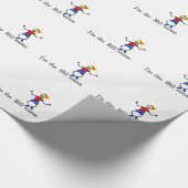 Die große Schwester Geschenkpapier (Ecke)