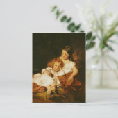 Die große Schwester Postkarte (Stehend Vorderseite)