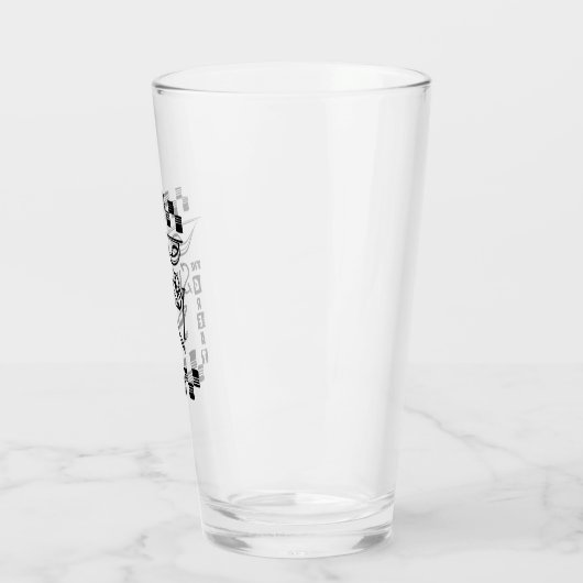 Die große Skatsby Glas (Links)