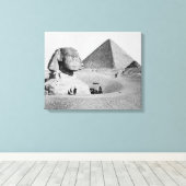 Die große Sphinx, 1877 Leinwanddruck (Insitu (Holzboden))