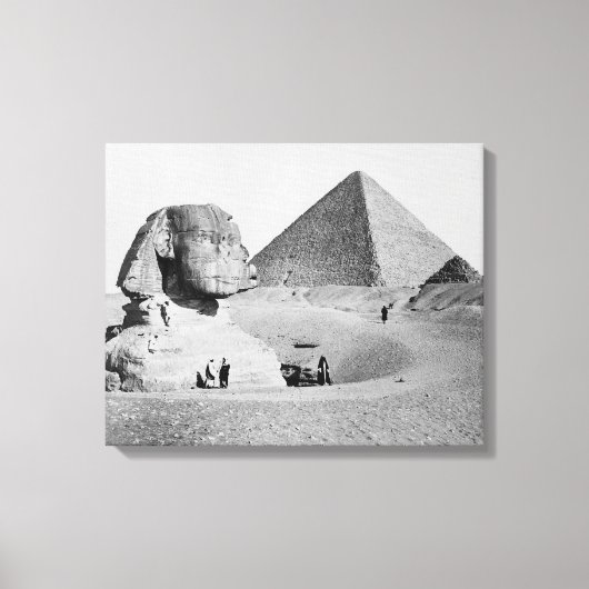 Die große Sphinx, 1877 Leinwanddruck (Vorderseite)