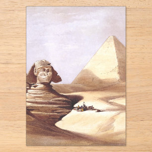 Die Große Sphinx, Pyramiden von Giza Acryleinladungen