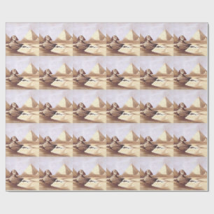 Die Große Sphinx, Pyramiden von Giza Geschenkpapier