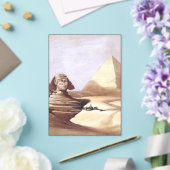 Die große Sphinx, Pyramiden von Gizeh Acryleinladungen (In Situ (Hochzeit))