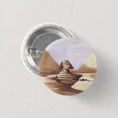 Die große Sphinx, Pyramiden von Gizeh Button (Vorne & Hinten)