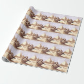 Die große Sphinx, Pyramiden von Gizeh Geschenkpapier (Ungerollt)