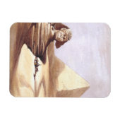 Die große Sphinx, Pyramiden von Gizeh Magnet (Horizontal)