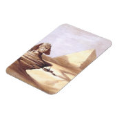 Die große Sphinx, Pyramiden von Gizeh Magnet (Linke Seite)