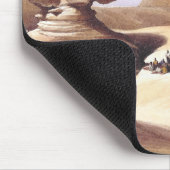 Die große Sphinx, Pyramiden von Gizeh Mousepad (Ecke)