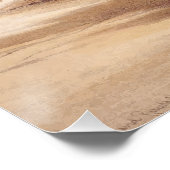 Die große Sphinx, Pyramiden von Gizeh Poster (Ecke)