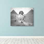 Die große Sphinx u. die Pyramiden, 1878 Leinwanddruck (Insitu (Holzboden))