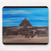 Die Große Sphinx und die Pyramide von Khafre Mousepad (Vorne)