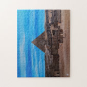 Die Große Sphinx und die Pyramide von Khafre Puzzle (Vertikal)