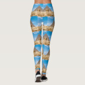 DIE GROSSE SPHINX UND DIE PYRAMIDEN ÄGYPTISCHER Le Leggings (Rückseite)