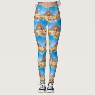 DIE GROSSE SPHINX UND DIE PYRAMIDEN ÄGYPTISCHER Le Leggings
