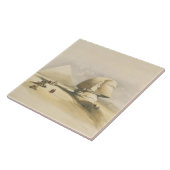 Die große Sphinx und die Pyramiden von Giseh, von Fliese (Seite)