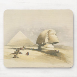 Die große Sphinx und die Pyramiden von Giseh, von Mousepad