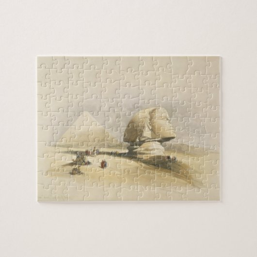 Die große Sphinx und die Pyramiden von Giseh, von Puzzle (Horizontal)