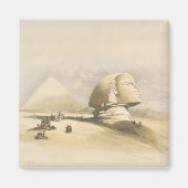 Die Große Sphinx und die Pyramiden von Gizeh, aus  Magnet (Vorne)