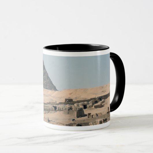 Die große Sphinx und Khafras Pyramide Tasse (VorderseiteRechts)