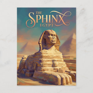 Die Große Sphinx von Gizeh Ägypten Postkarte