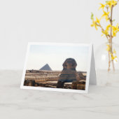 Die große Sphinx von Gizeh, Pyramiden von Gizeh, K Karte (Gelbe Blume)