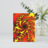 Die große Spirale1 Postkarte (Stehend Vorderseite)