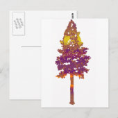 Die große Tanne Postkarte (Vorne/Hinten)