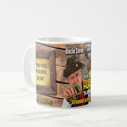 Die große Tasse der Alaska-Show (Vorderseite Links)