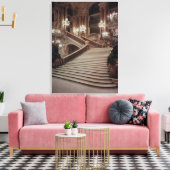 Die große Treppe der Oper-Garnier Leinwanddruck (Insitu (Wohnzimmer))