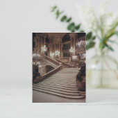 Die große Treppe der Oper-Garnier Postkarte (Stehend Vorderseite)