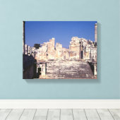 Die große Treppe des Tempels von Apollo Leinwanddruck (Insitu (Holzboden))