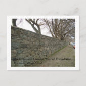 Die große und merkwürdige Mauer der Vorsehung Postkarte (Vorderseite)