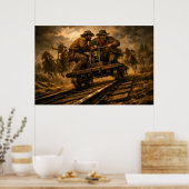Die große Verfolgungsjagd Poster (Küche)