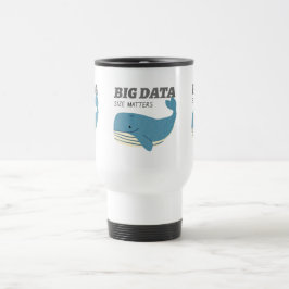 Die Größe von Big Data ist wichtig für die Tasse