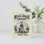 Die große Wachbibliothek - Billy The Kid - Vintag Postkarte (Stehend Vorderseite)