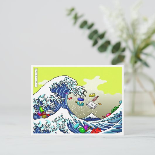 DIE GROSSE WAHL POSTKARTE (Stehend Vorderseite)