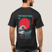 DIE GROSSE WAHL VON KANAGAWA T-Shirt (Rückseite)